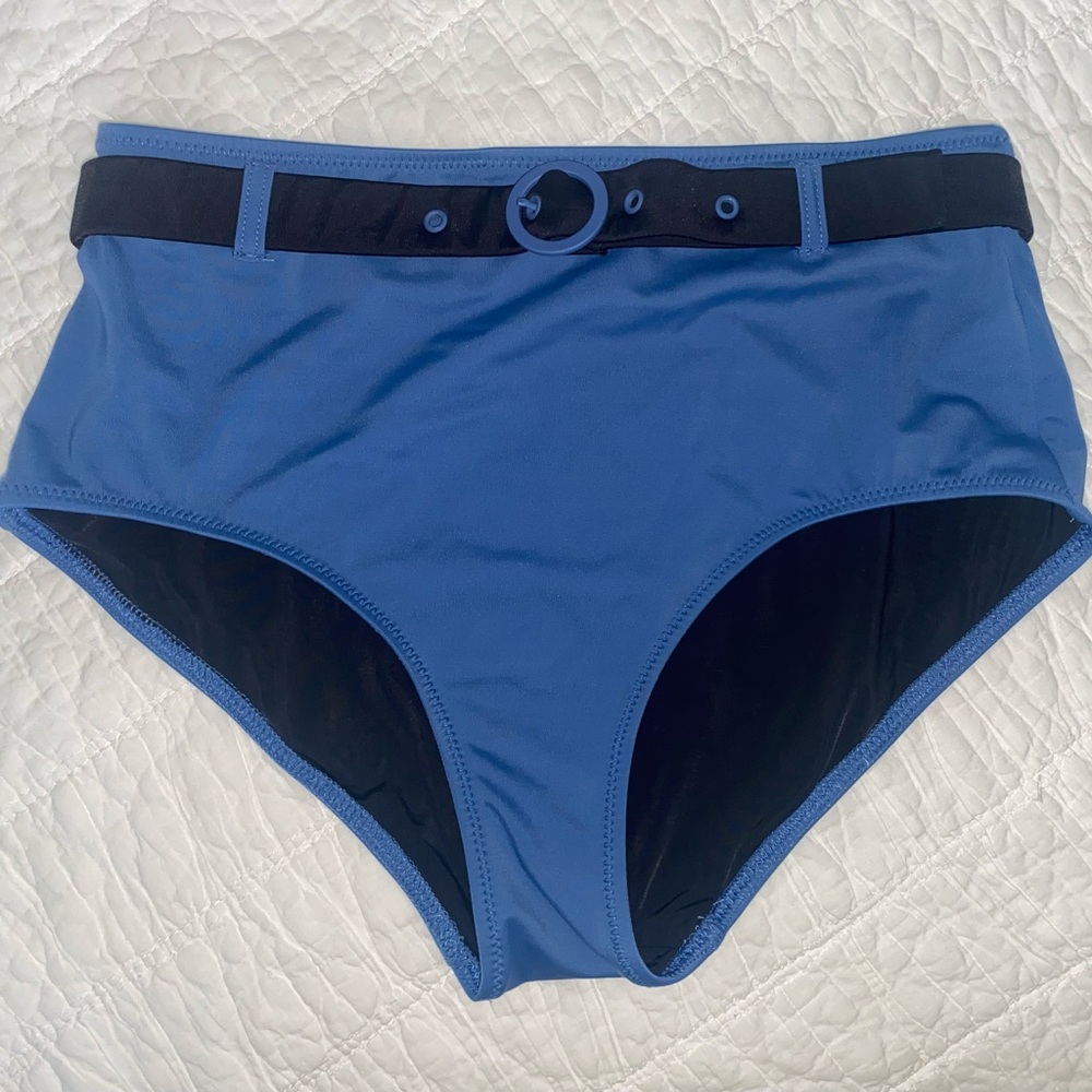 Solid And Striped Bikini Bottoms - image 5